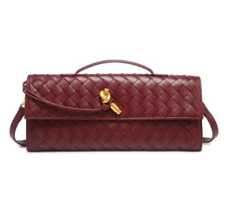 Women's Woven Crossbody Bag – Polyester Lining-Deals With JT