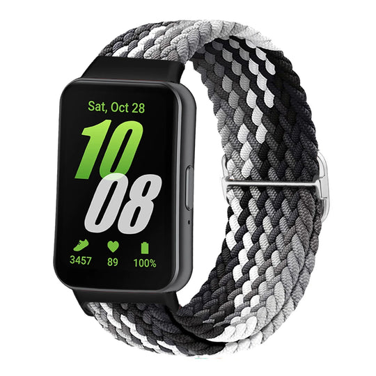 for Samsung Galaxy Fit 3 Strap Accessories watchband sport Nylon Braided Adjustable Replacement correa bracelet Galaxy fit3 band-Deals With JT