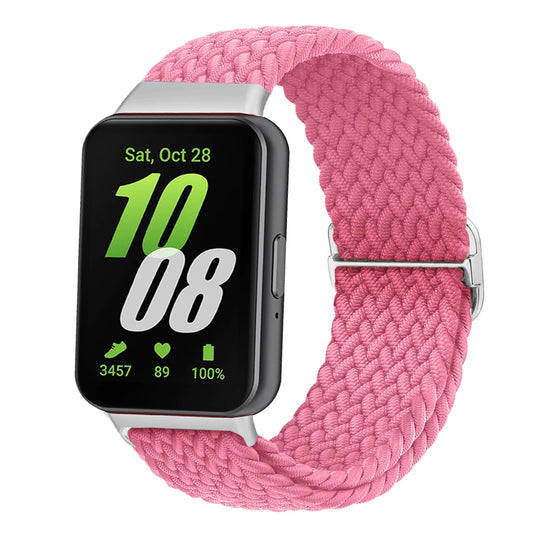 for Samsung Galaxy Fit 3 Strap Accessories watchband sport Nylon Braided Adjustable Replacement correa bracelet Galaxy fit3 band-Deals With JT
