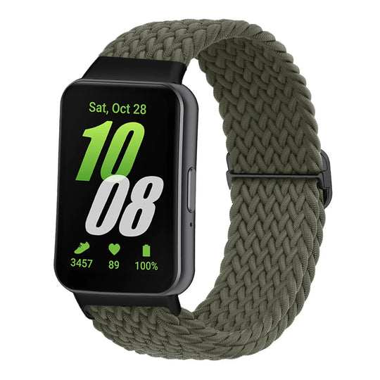 for Samsung Galaxy Fit 3 Strap Accessories watchband sport Nylon Braided Adjustable Replacement correa bracelet Galaxy fit3 band-Deals With JT