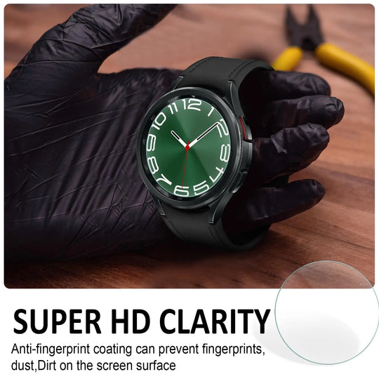 Screen Protector For Samsung Galaxy Watch 6 Classic 47mm 43mm Accessories HD Clear Hydraulic Film Tempered Glass Watch 6 40mm 44