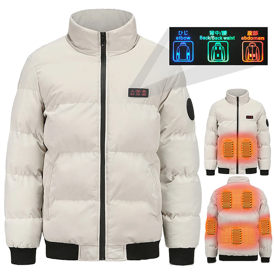 Men's Winter Heating Jacket Smart Heating Jacket Does Not Include Batteries Jackets man-Deals With JT