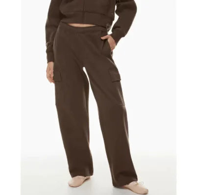 High Waist Wide-leg Ankle-length Pants