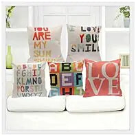 ABC Of Love Cushion Covers