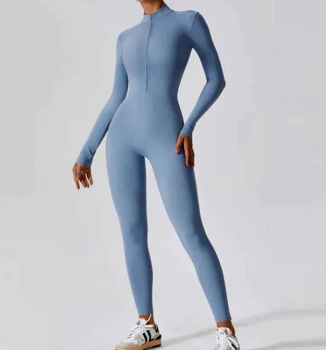 Flex Fit Zip Jumpsuit