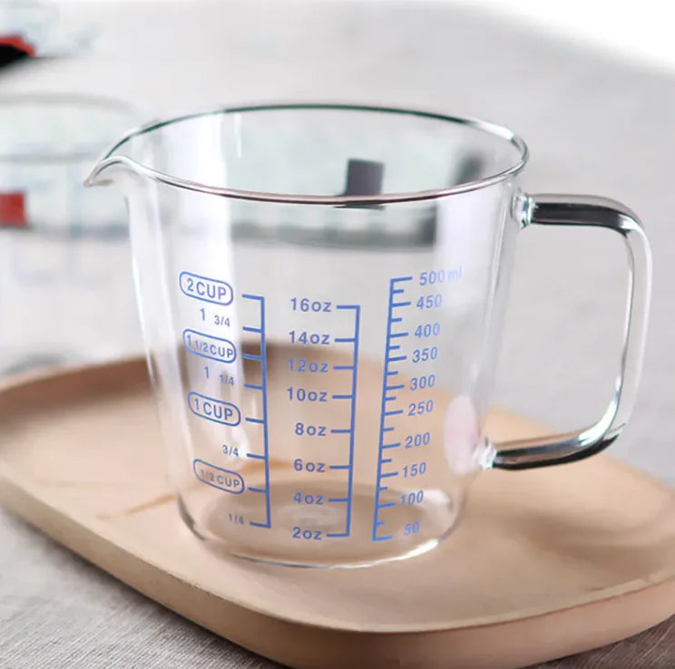 Borosilicate Glass Measuring Cup