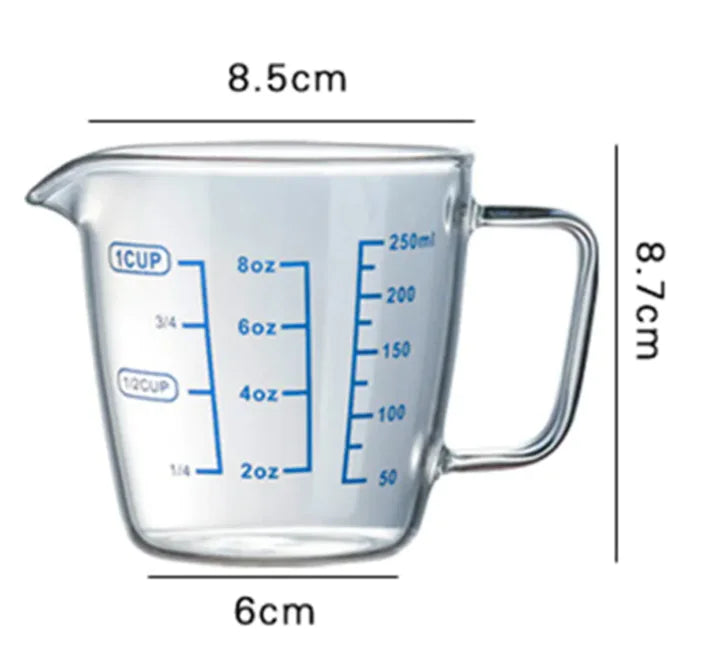 Borosilicate Glass Measuring Cup